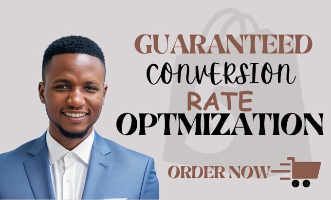 Gig Preview - Guarantee conversion rate optimization for shopify store