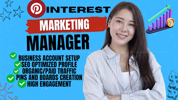 Bestseller - be your professional pinterest marketing manager