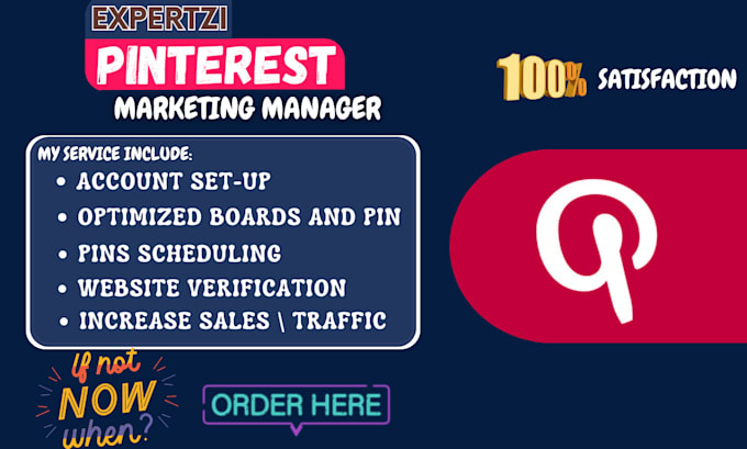 Gig Preview - Be your professional pinterest marketing manager to grow your brand