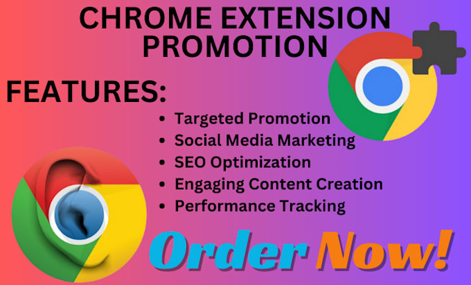 Gig Preview - Promote chrome extension chrome extension download browser extension