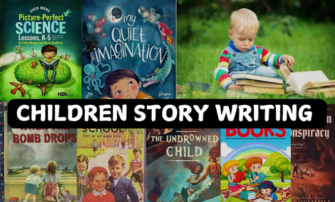 Gig Preview - Be your children book ghost writer with illustrations, edit, rewrite, ghostwrite