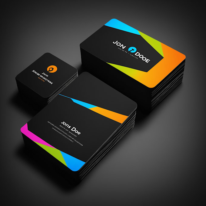 Gig Preview - Creative business card design service  minimalist, elegant, and premium