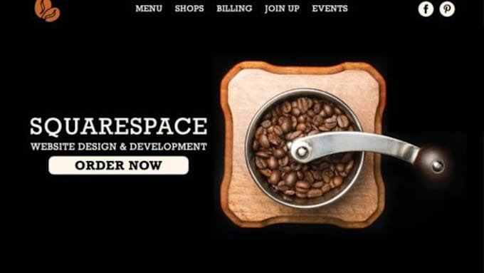 Gig Preview - Complete squrespace website design squarespace website redesign squrespace store