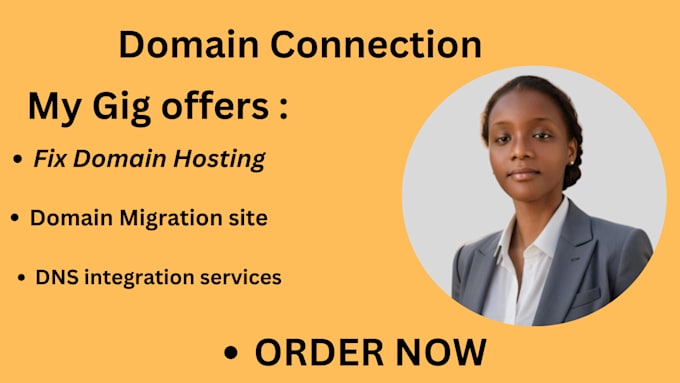 Gig Preview - Connect domain, fix and transfer any domain to any website