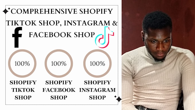 Gig Preview - Setup and manage tiktok shop dropshipping facebook shop, instagram shop