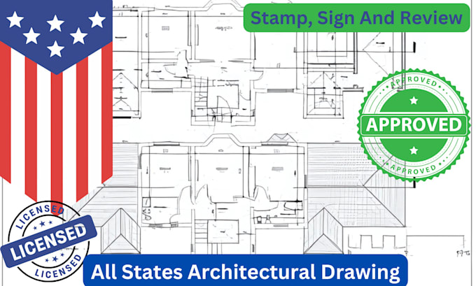 Gig Preview - Sign, seal, and stamp architectural and engineering drawings