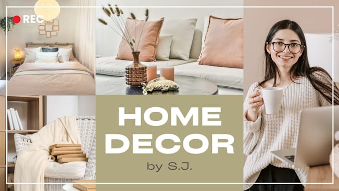 Gig Preview - Create interior decorator, home decor for living room, bedroom, kitchen