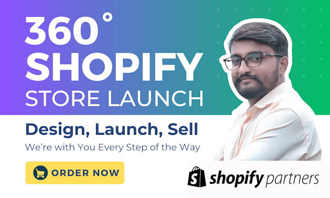 Gig Preview - Build your shopify website, dropshipping, one product store