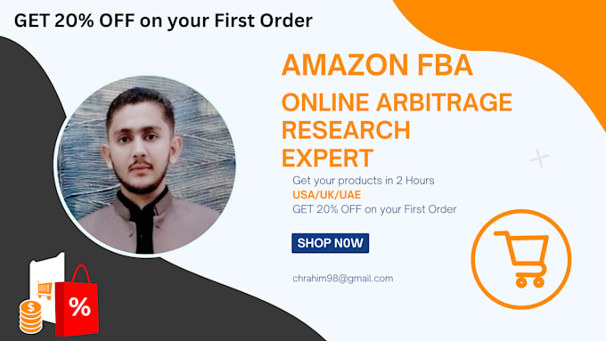 Gig Preview - Do amazon fba oa product hunting sourcing online arbitrage in UK USA cad uae