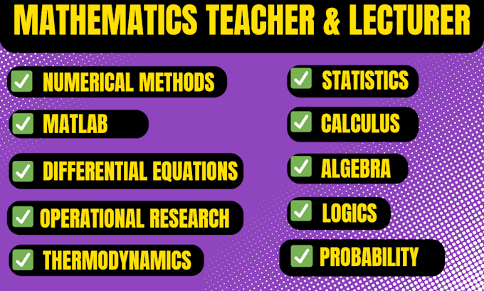 Bestseller - be your numerical methods matlab calculus algebra discrete and statistic teacher