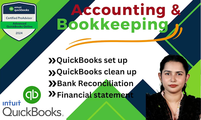 Bestseller - do setup, clean up, reconciliation and bookkeeping using quickbooks online