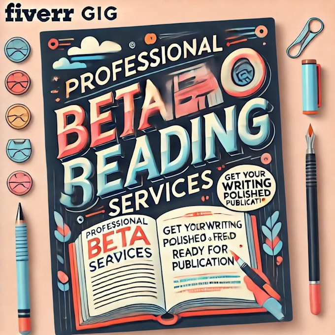 Gig Preview - Professionally beta read your book or novel and provide in depth feedback