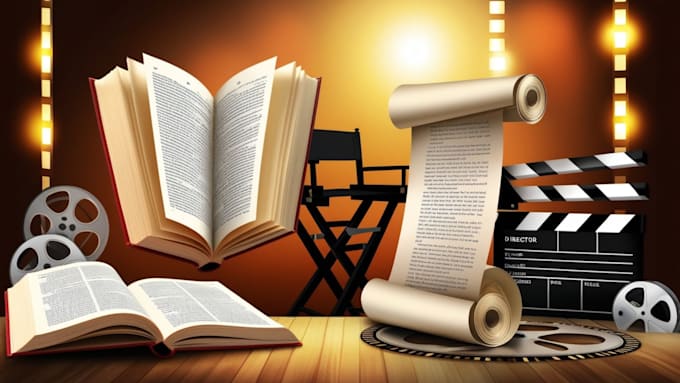 Bestseller - turn novel and fiction book to movie script screenplay screenwriting film script