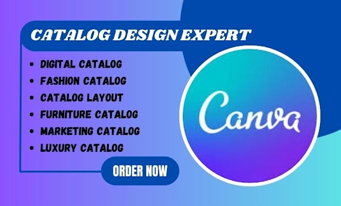 Gig Preview - Create digital catalog, fashion catalog and luxury catalog with a catalog layout