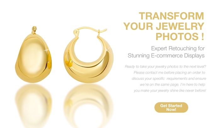 Bestseller - do expert jewelry photo retouching for ecommerce