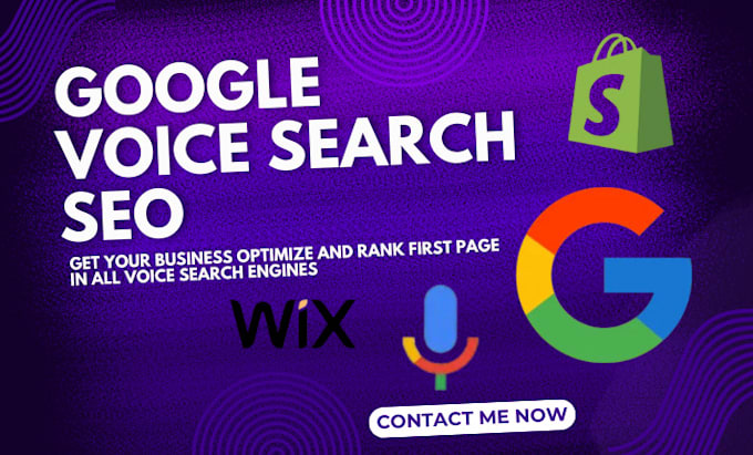 Gig Preview - Do full google voice search SEO for shopify website marketing