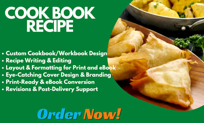 Bestseller - design and write your cookbook, recipe book, cookbook cover