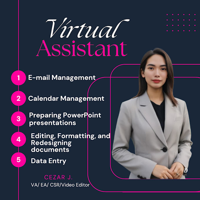 Gig Preview - Be your professional virtual assistant