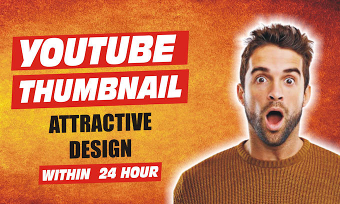 Gig Preview - Create catchy youtube thumbnail in 1 hour