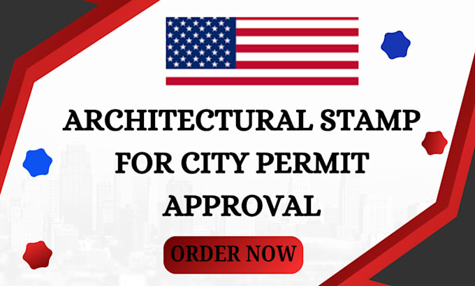 Gig Preview - Do architectural stamp floor plan mep drawing blueprint USA city permit