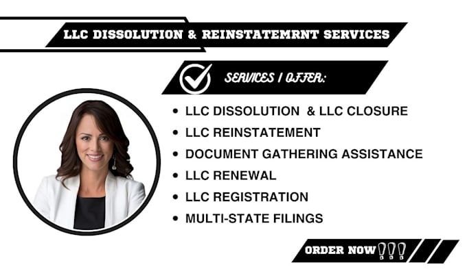 Bestseller - llc dissolution, dissolve llc, llc reinstatement, terminate close llc, renew llc