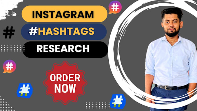 Gig Preview - Research the best instagram hashtags to boost your engagement for your niche