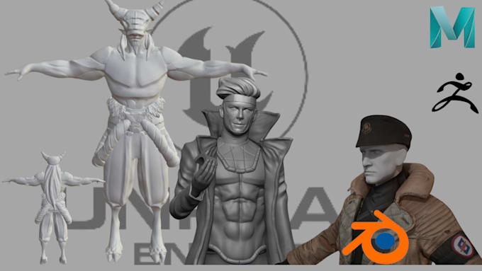 Gig Preview - Create a custom skyrim model, 3d model, fallout character and mods asset