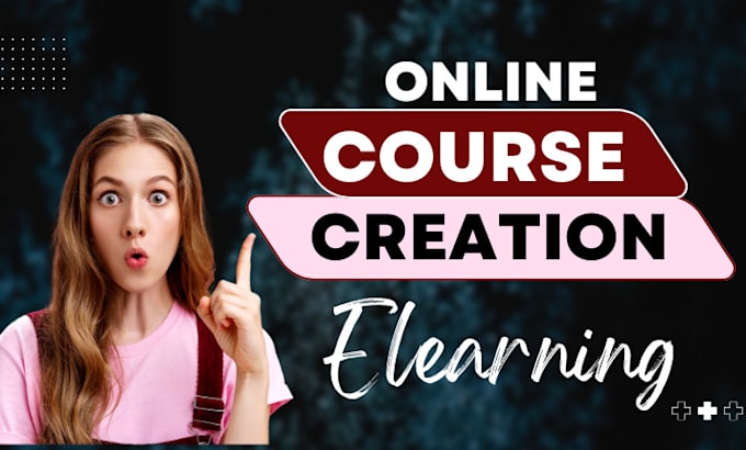 Gig Preview - Create online course content course curriculum training course forento course