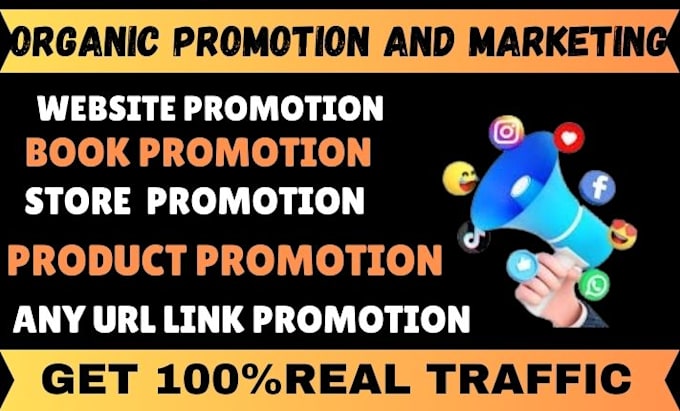 Gig Preview - Do effective promotion for business website, or any link, to gain more traffic