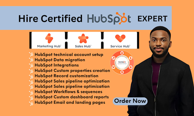 Gig Preview - Create hubspot dashboard reports, hubspot pipeline for ads campaign, leads sales