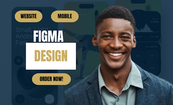 Gig Preview - Figma UI UX design mockup gohighlevel figma newsletter email template landing