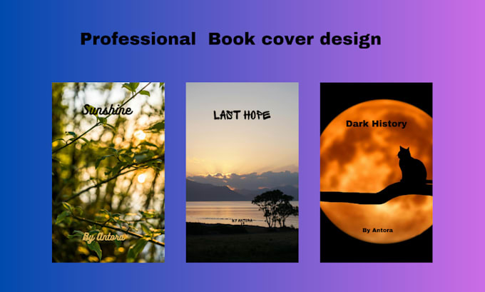 Gig Preview - Create colorful and unique book cover design