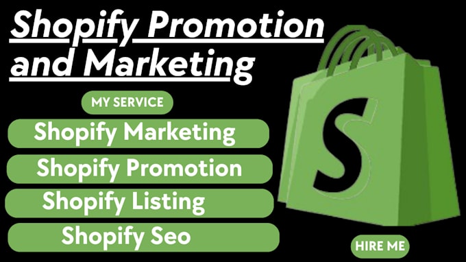 Gig Preview - Boost shopify sales, shopify dropshipping shopify marketing, shopify promotion