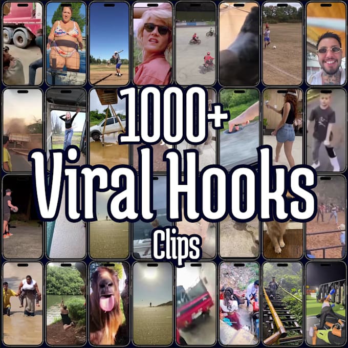 Gig Preview - Send 1000 hooks clips to boost your engagement