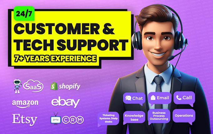 Gig Preview - Provide premium customer service support