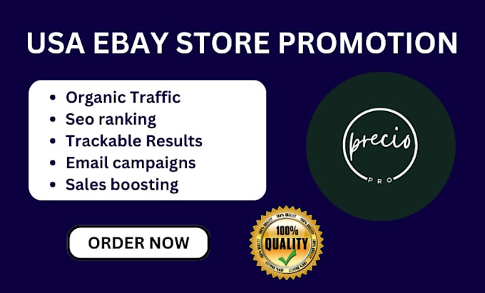 Gig Preview - Promote your ebay store to boost your ebay store sales, etsy promotion