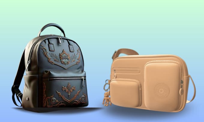 Gig Preview - Model 3d bag, backpack, purse, myla bag, coffee bag pouch for 3d rendering clo3d