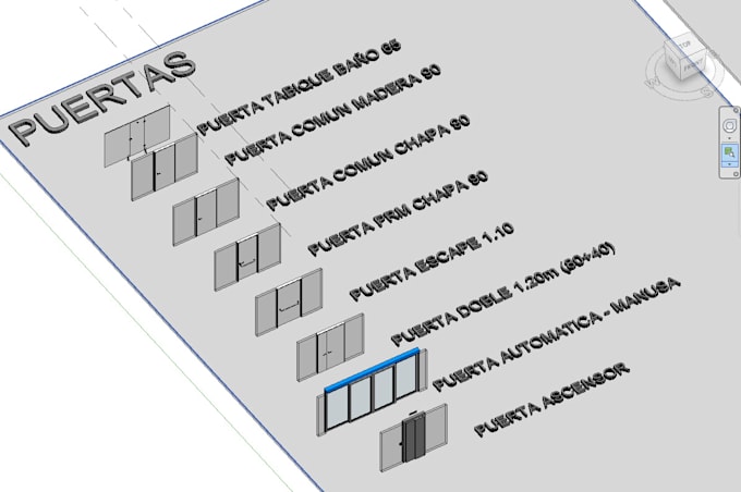 Gig Preview - Revit family modeling parametric and non parametric