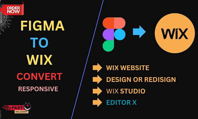 Gig Preview - Convert figma to wix or responsive design wix website