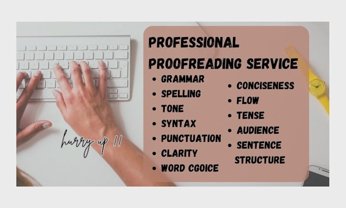 Bestseller - proofread your text  for grammatical or spelling errors