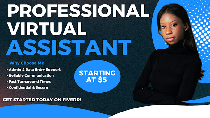 Gig Preview - Be your administrative virtual assistant