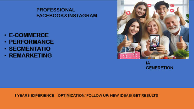 Gig Preview - Optimize your facebook and instagram campaigns with new ideas