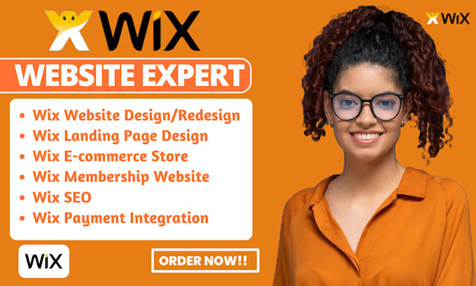 Gig Preview - Wix website redesign wix website redesign wix website design wix payment fix wix