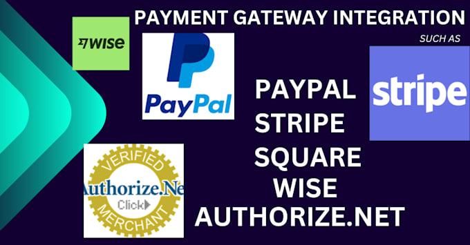 Gig Preview - Integrate stripe, paypal or any payment gateway to your store