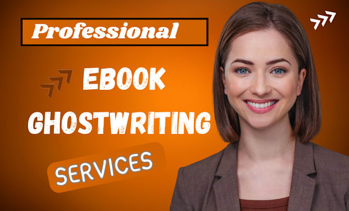 Gig Preview - Ghostwrite 30k words as your ebook ghostwriter, rewrite, non fiction ghostwriter