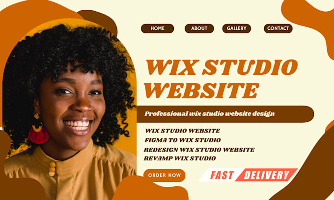 Gig Preview - Wix studio design wix studio redesign revamp wix studio website wix ecommerce