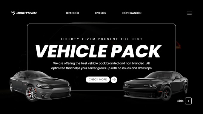 Gig Preview - Give you the best branded and non branded vehicle pack