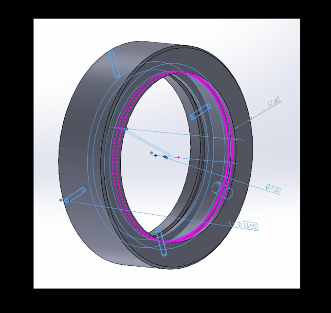 Bestseller - 3d part design and technical drawing services using solidworks and autocad