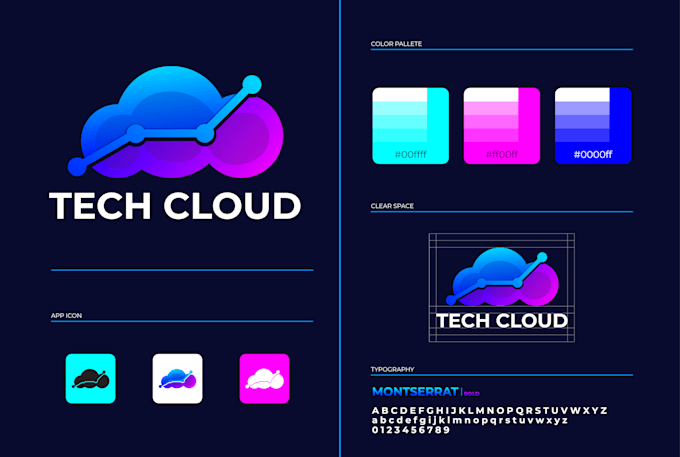 Gig Preview - Design tech logo for crypto, cyber, startup, security, saas, software agency app