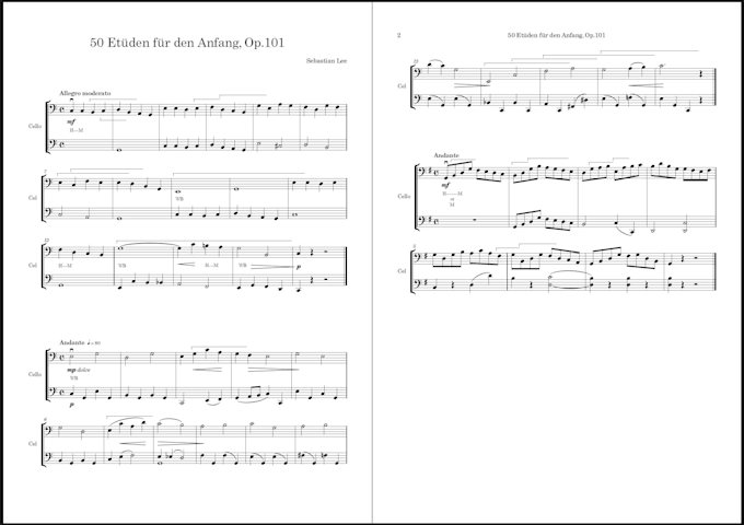 Gig Preview - Do professional transposition of your sheet music into any key